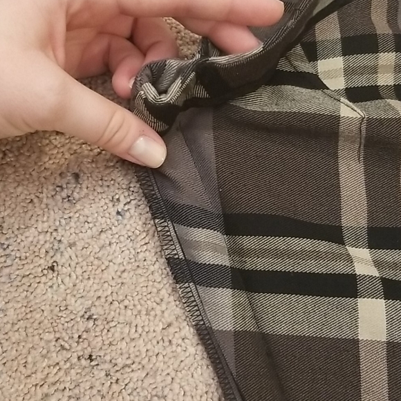 Croft&Barrow plaid A-line skirt - Picture 5 of 6